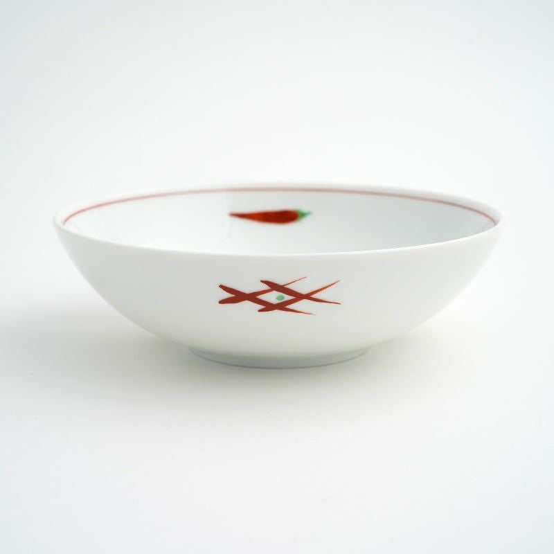 赤絵かぶら（あかえかぶら） 単品 赤絵かぶら 中鉢〈1個〉 美濃焼 |皿