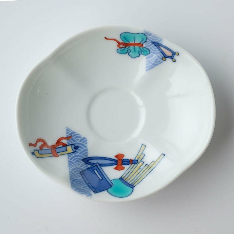 縁起の茶碗 【おまとめSALE】【匠の伝承】縁起の茶碗 鍋島宝づくし