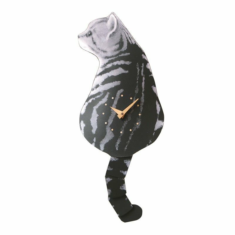 猫のしっぽをふる時計（猫時計） 藤井啓太郎 藤井 啓太郎 猫時計 子猫