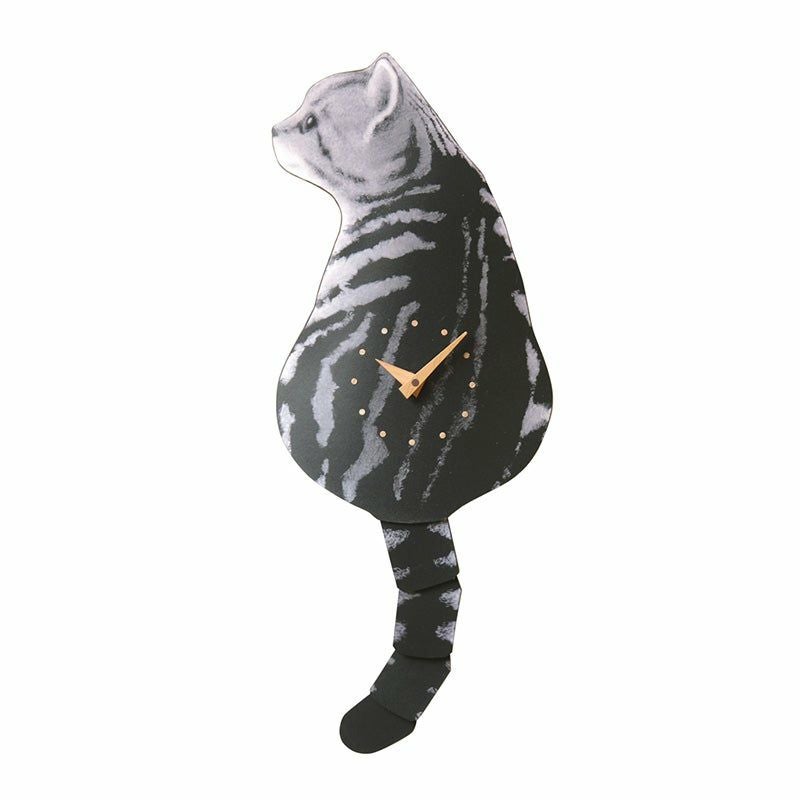 猫のしっぽをふる時計（猫時計） 藤井啓太郎 藤井 啓太郎 猫時計 子猫 