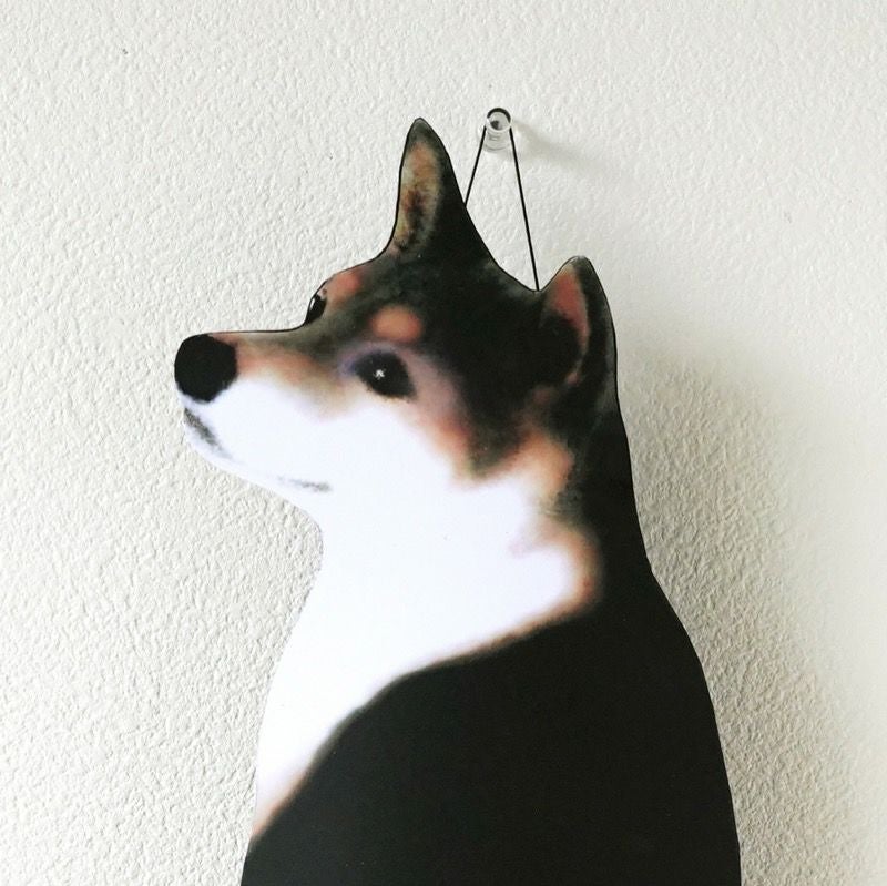 犬のしっぽをふる時計（犬時計） 藤井啓太郎 藤井 啓太郎 犬時計 クロ