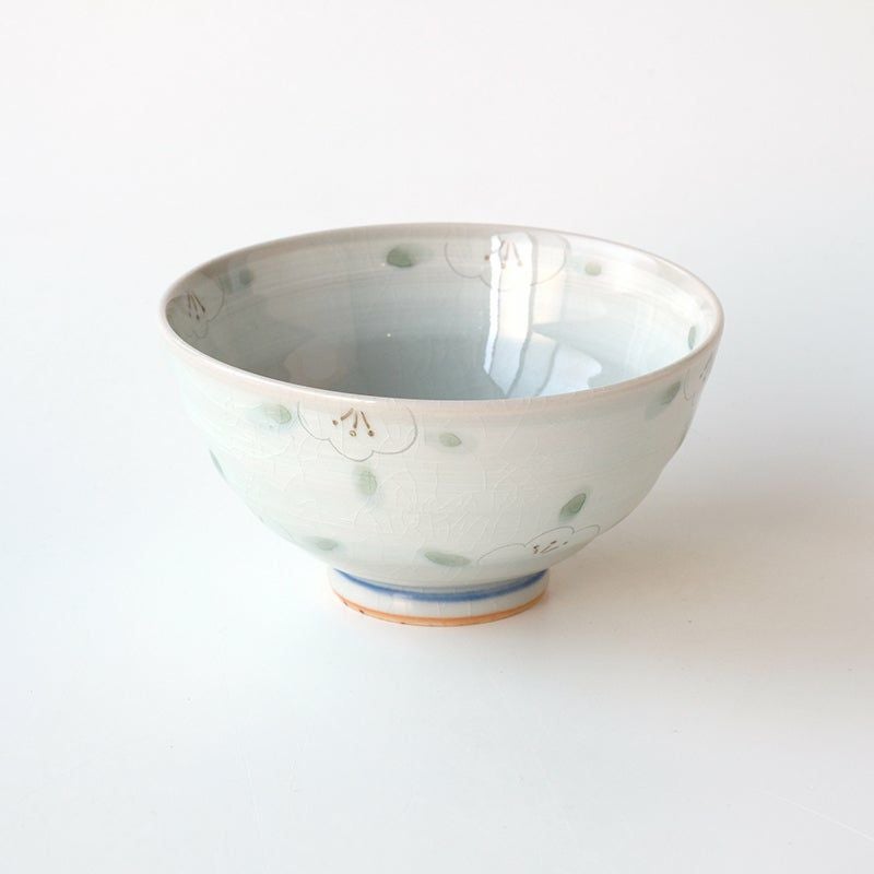 瀬戸焼（愛知県） 【瀬戸焼】花つづり・茶 飯碗〈1個〉 |皿や鉢など和