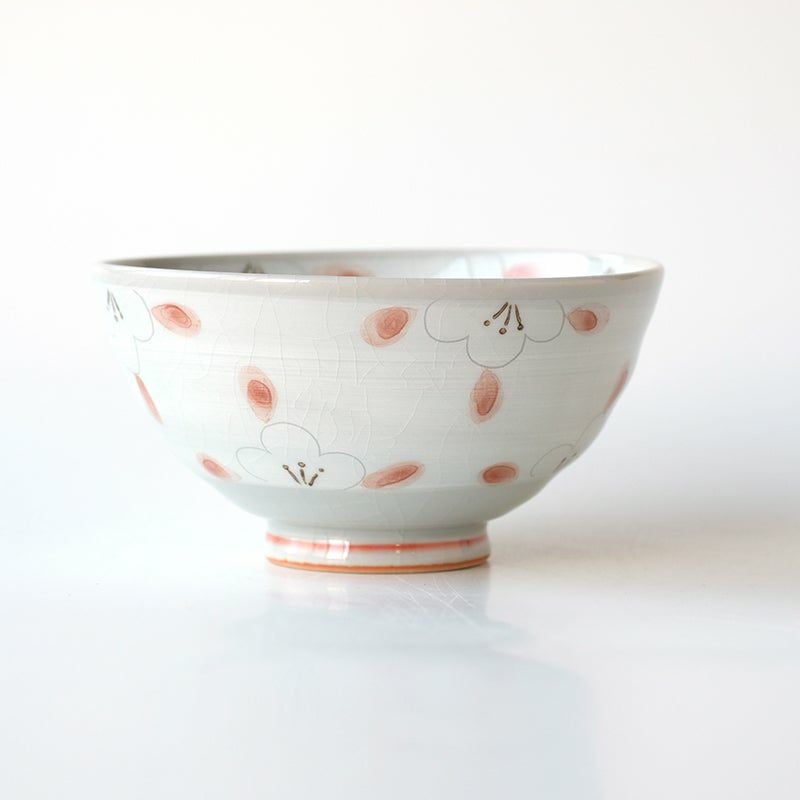 瀬戸焼（愛知県） 【瀬戸焼】花つづり・茶 飯碗〈1個〉 |皿や鉢など和