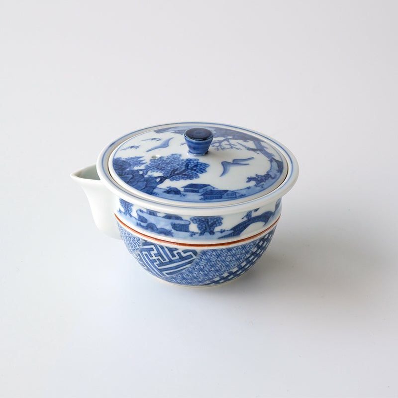 井上春峰（いのうえしゅんほう） 【井上春峰】祥瑞紋 煎茶器揃〈煎茶碗