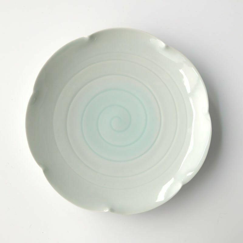 うず潮（うずしお） 単品 うず潮 中皿〈1枚〉 美濃焼 |皿や鉢など和
