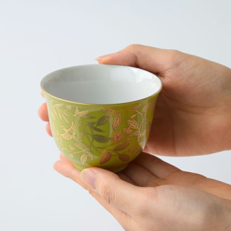 シリーズ以外・その他 単品 萌葱金彩 お茶呑茶碗 〈1個〉 |皿や鉢など