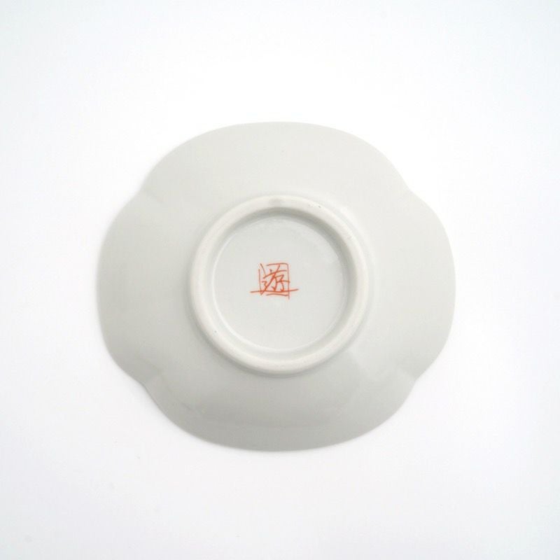 九谷焼 伝統柄 【九谷焼】3.5号皿揃 縁起物〈5枚〉 |皿や鉢など和食器