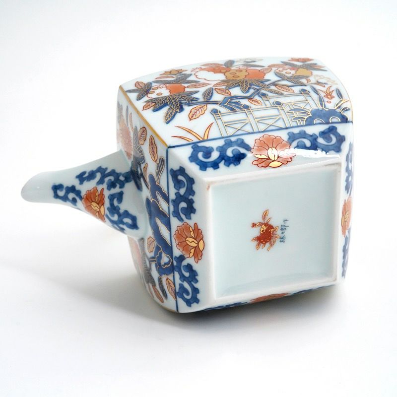古伊万里シリーズ 【波佐見焼】古伊万里柘榴 土瓶 茶器揃〈土瓶1個