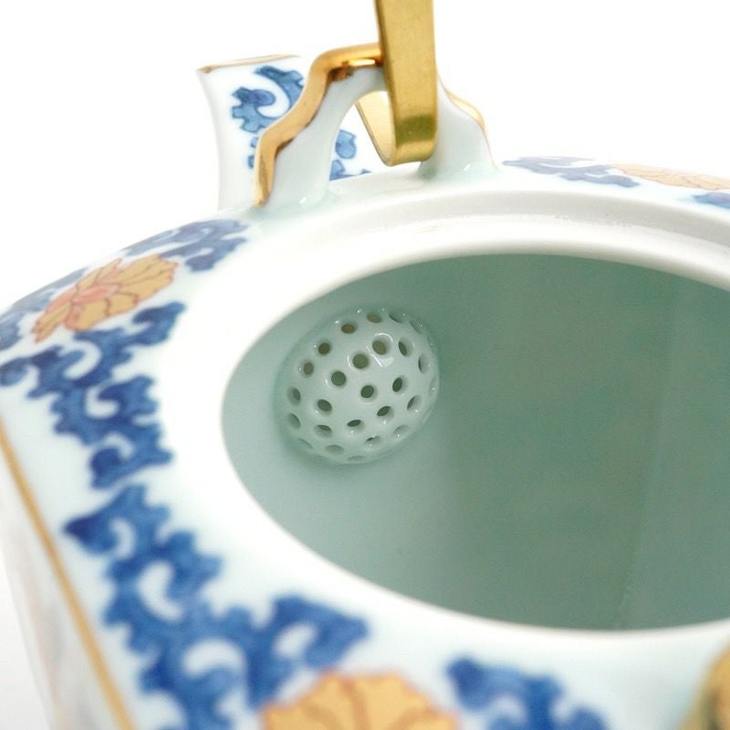 古伊万里シリーズ 【波佐見焼】古伊万里柘榴 土瓶 茶器揃〈土瓶1個