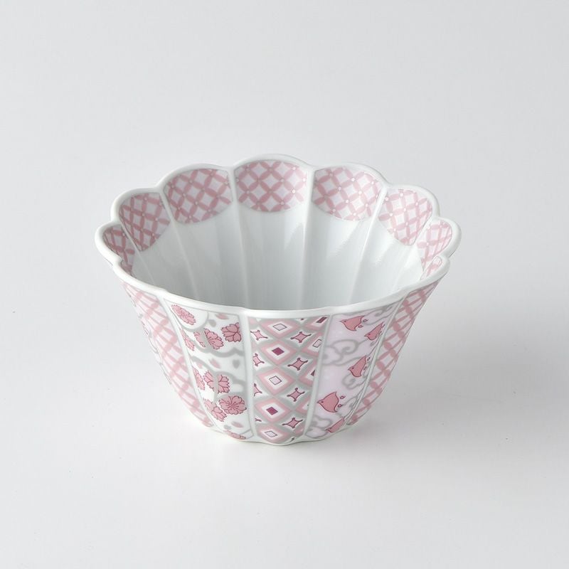 花離宮シリーズ 【波佐見焼】花離宮 10cm ボウル（ピンク）〈1個〉 |皿