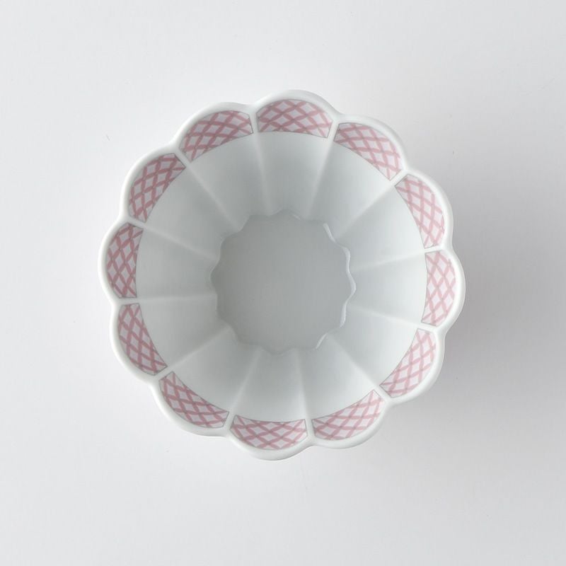 花離宮シリーズ 【波佐見焼】花離宮 12cm ボウル（ピンク）〈1個〉 |皿