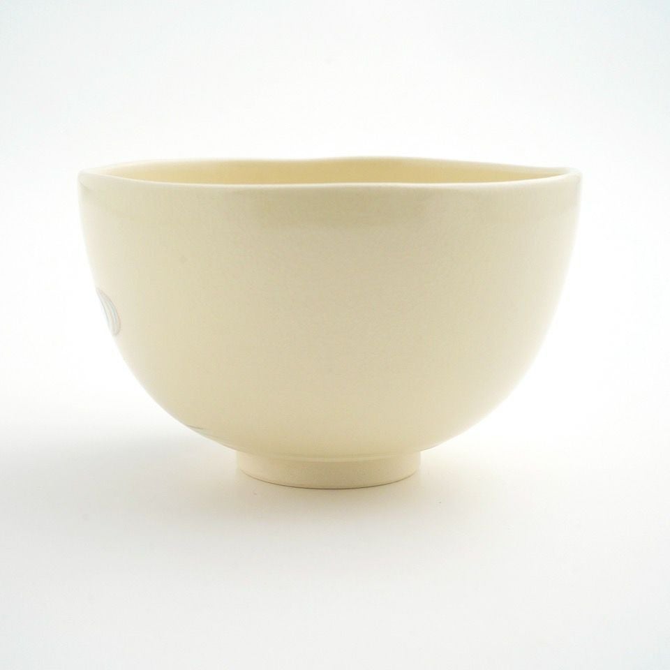 京焼・清水焼 抹茶碗 【京焼・清水焼】扇四季草花 抹茶碗〈1個〉 |皿や