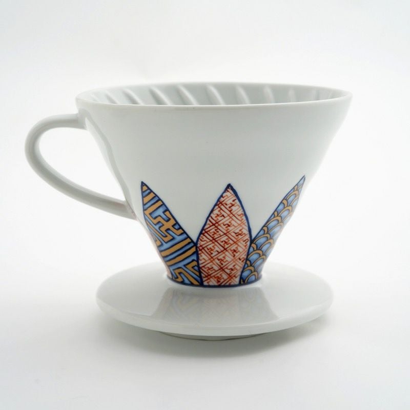 HARIO×たち吉 HARIO×たち吉 V60透過ドリッパー02セラミック 祥瑞〈1個