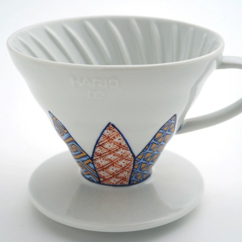 HARIO×たち吉 HARIO×たち吉 V60透過ドリッパー02セラミック 祥瑞〈1個