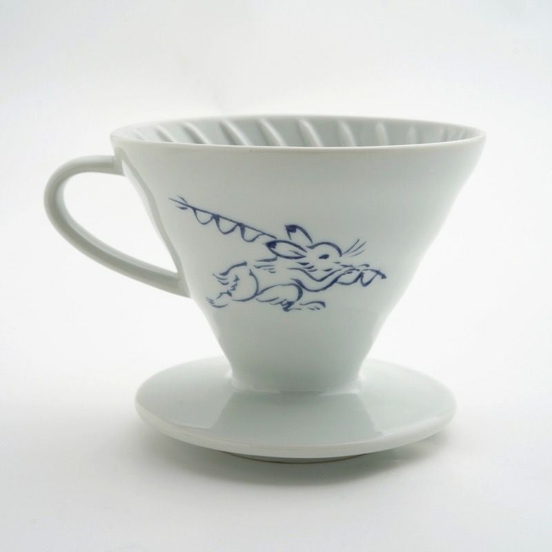 HARIO×たち吉 HARIO×たち吉 V60透過ドリッパー02セラミック 鳥獣戯画