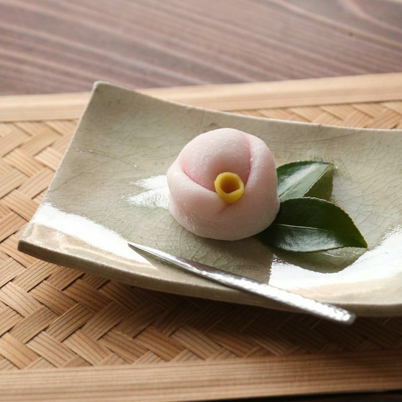 灰釉草文（はいゆうそうもん） 単品 灰釉草文 長角皿〈1枚〉 美濃焼