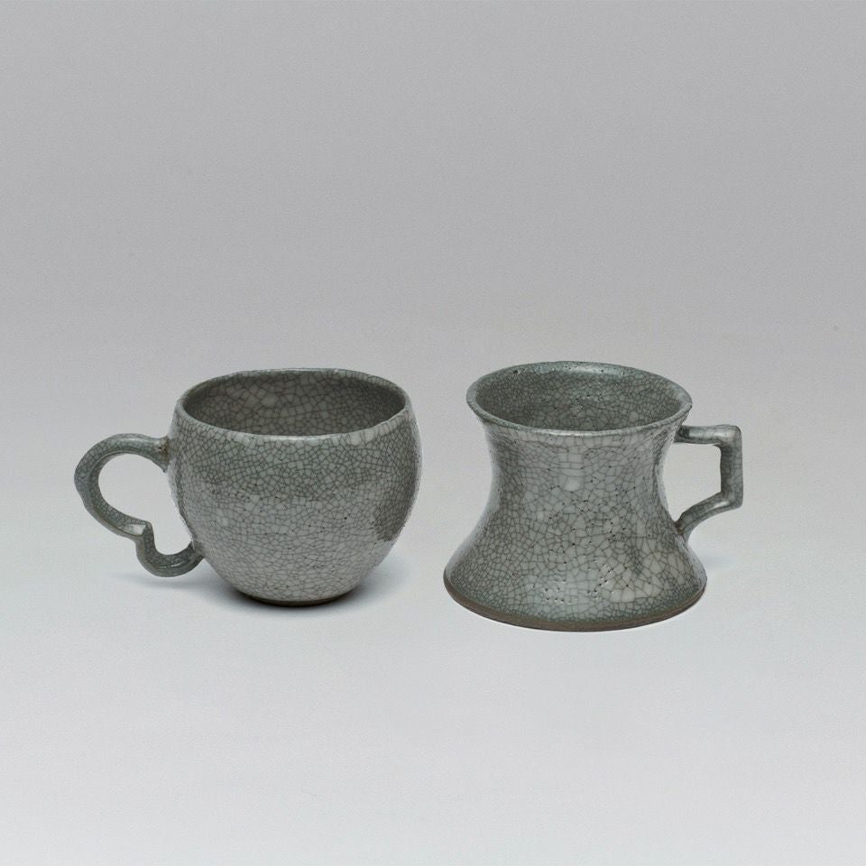 KANADE | 奏 【COCHI】KANADE PAIR-MUG / KESHIZUMI（墨貫入）〈2個