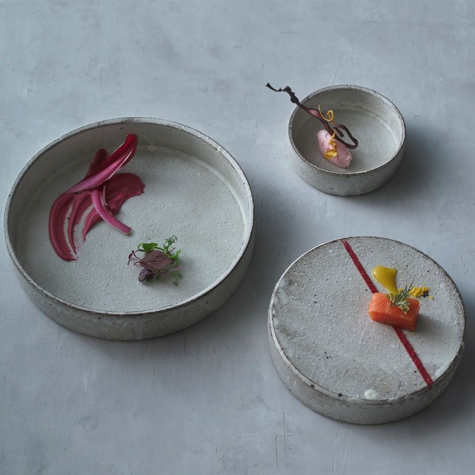 【uni】COCHI KASANE | 重　TORINOKO KASANE | 重 【COCHI】KASANE 12cm / TORINOKO（粉引）〈1枚