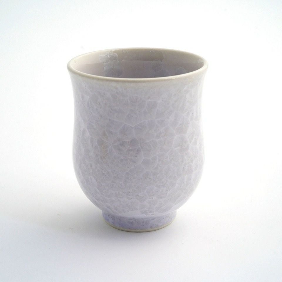 花結晶 【京焼・清水焼】花結晶 湯呑（ピンク）〈1個〉 |皿や鉢など和