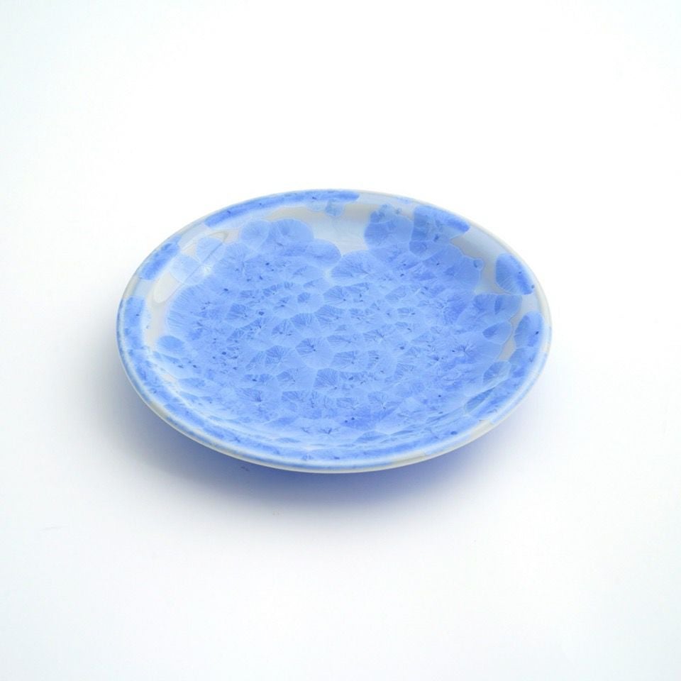 花結晶 【京焼・清水焼】花結晶 三寸皿（黄）〈1枚〉 |皿や鉢など和