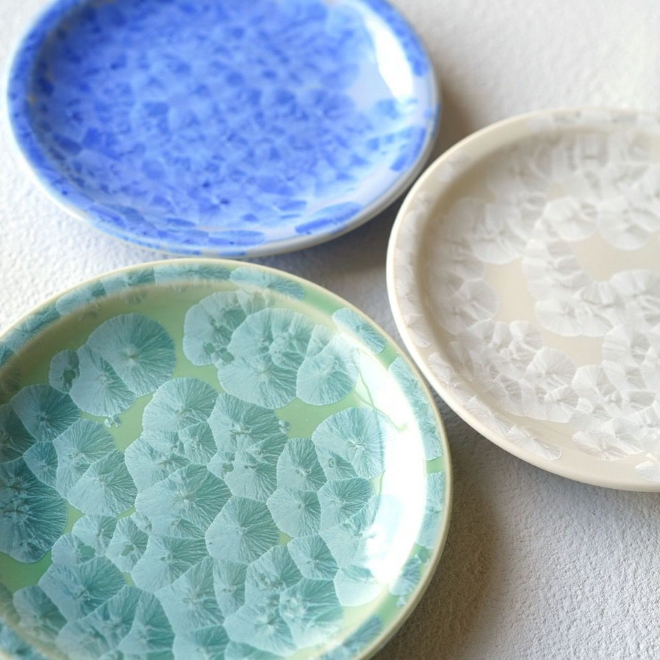 花結晶 【京焼・清水焼】花結晶 銘々皿揃〈5枚〉 |皿や鉢など和食器の