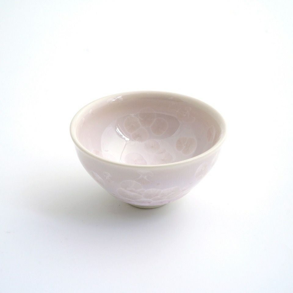 花結晶 【京焼・清水焼】花結晶 ぐい呑（桃彩）〈1個〉 |皿や鉢など和