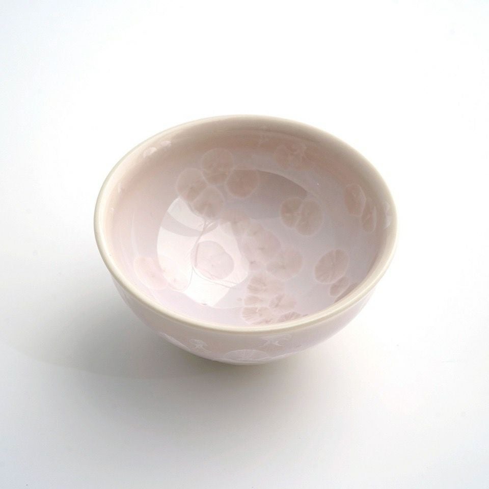 花結晶 【京焼・清水焼】花結晶 ぐい呑（桃彩）〈1個〉 |皿や鉢など和