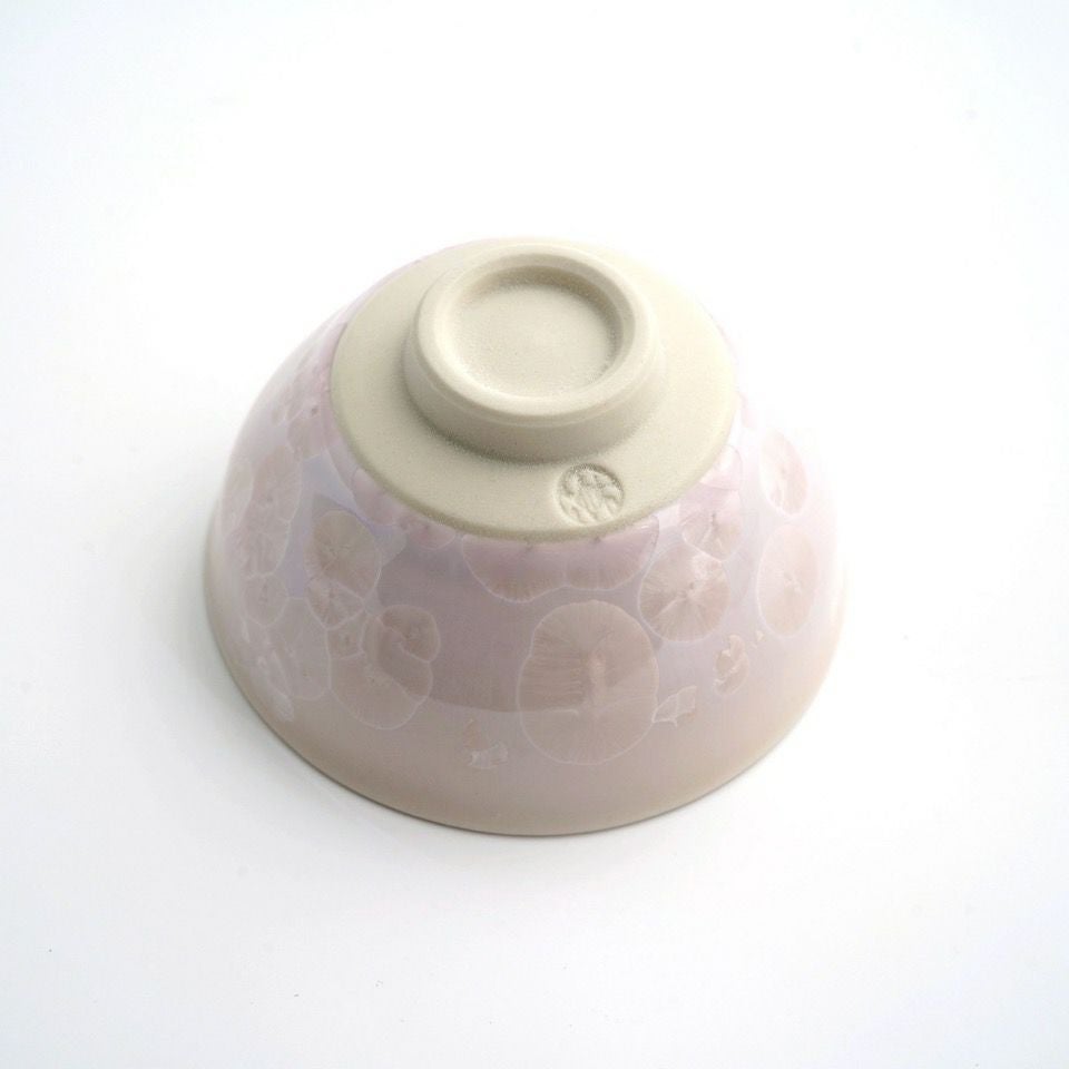 花結晶 【京焼・清水焼】花結晶 ぐい呑（桃彩）〈1個〉 |皿や鉢など和