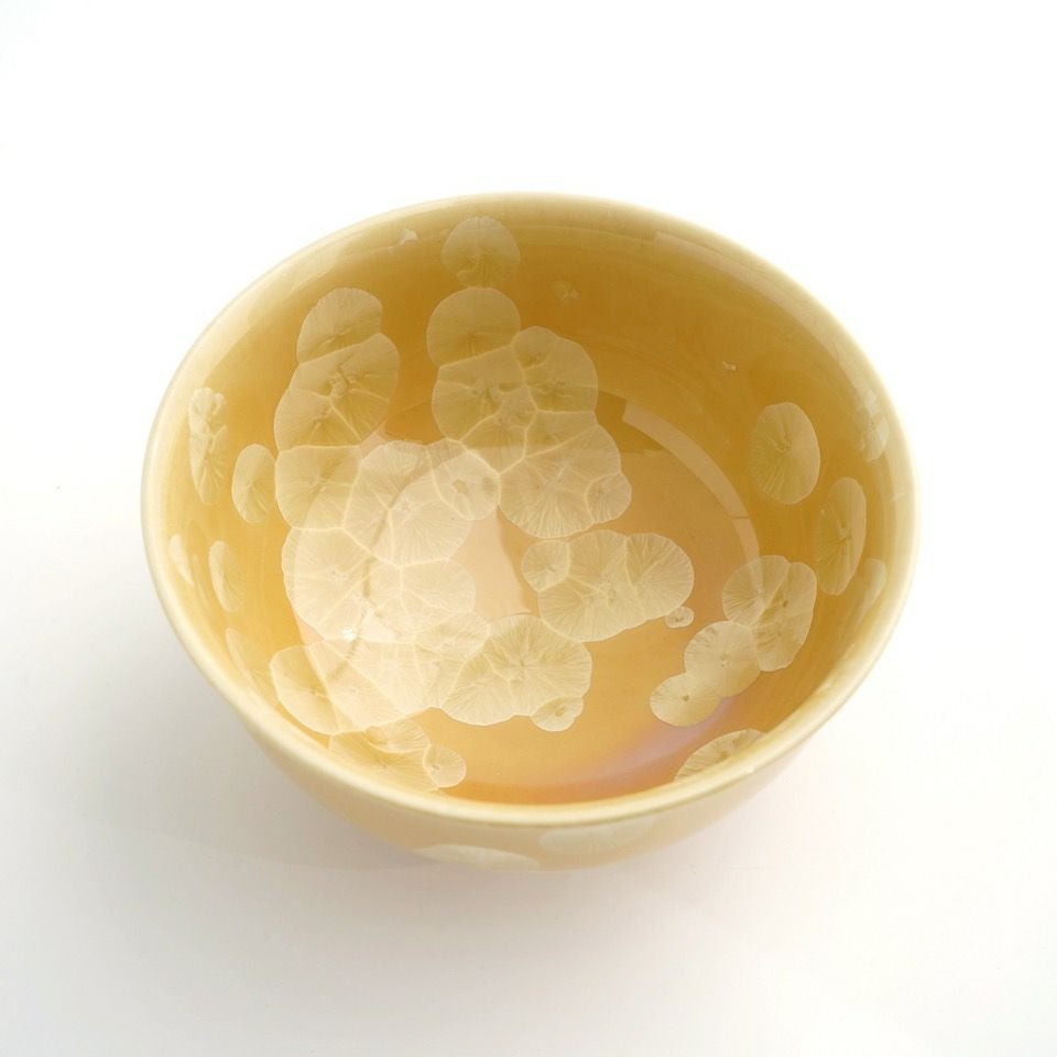 花結晶 【京焼・清水焼】花結晶 組茶碗（銀花・金花）〈2個〉 |皿や鉢