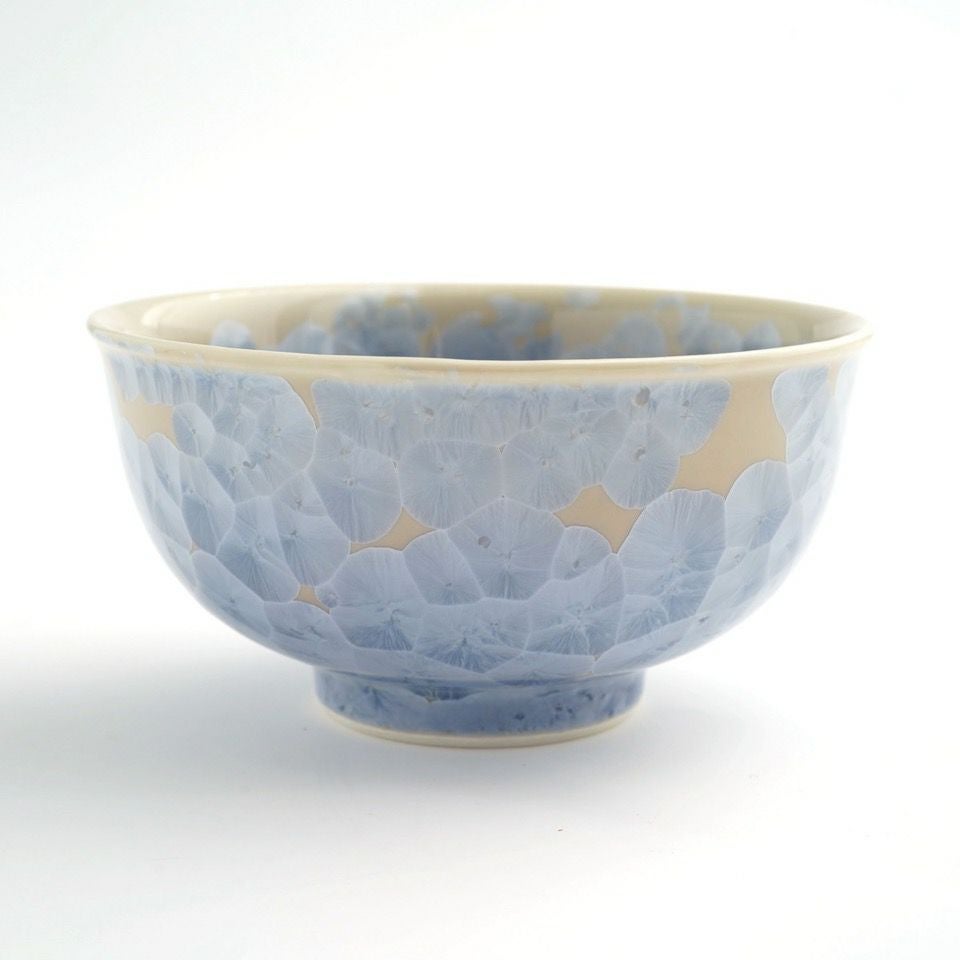 花結晶 【京焼・清水焼】花結晶 組茶碗（銀花・金花）〈2個〉 |皿や鉢