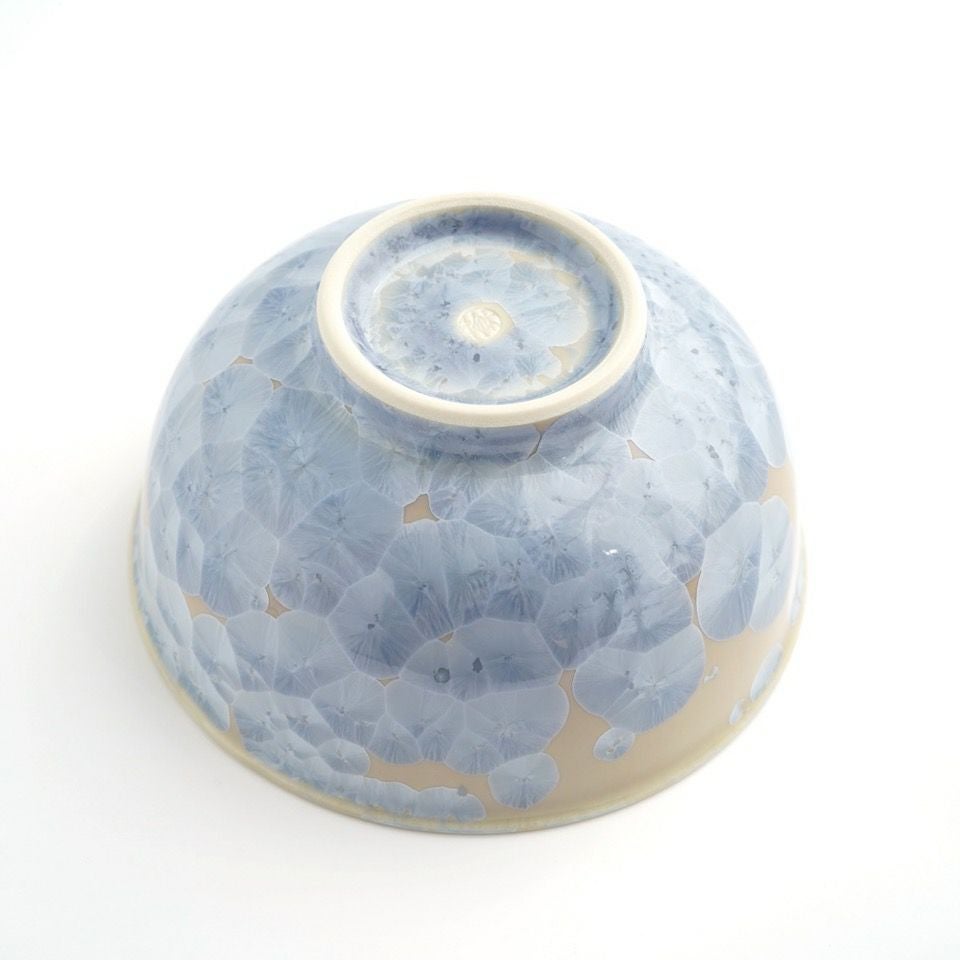 花結晶 【京焼・清水焼】花結晶 組茶碗（銀花・金花）〈2個〉 |皿や鉢
