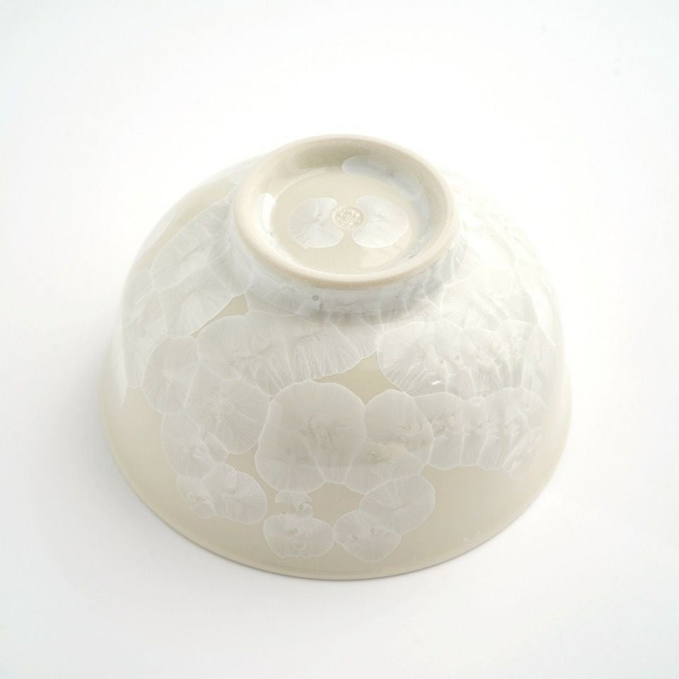 花結晶 【京焼・清水焼】花結晶 組茶碗（青・白）〈2個〉 |皿や鉢など