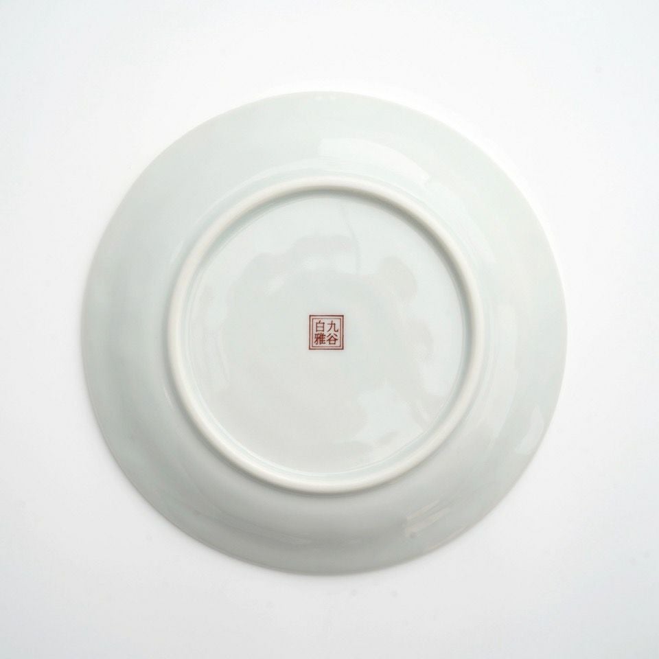 九谷焼 伝統柄 【九谷焼】時代絵 5.2号皿揃〈5枚〉 |皿や鉢など和食器