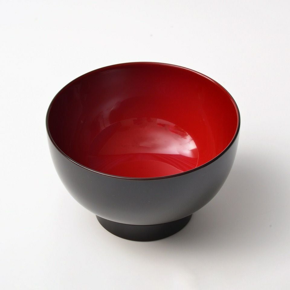 雑煮椀　越前塗　美品 越前塗 日月 雑煮椀 ホワイト 食器洗浄機対応 | 漆器久太郎