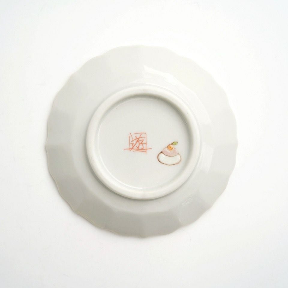 九谷焼（石川県） 【九谷焼】迎春小皿 門松〈1枚〉 |皿や鉢など和食器