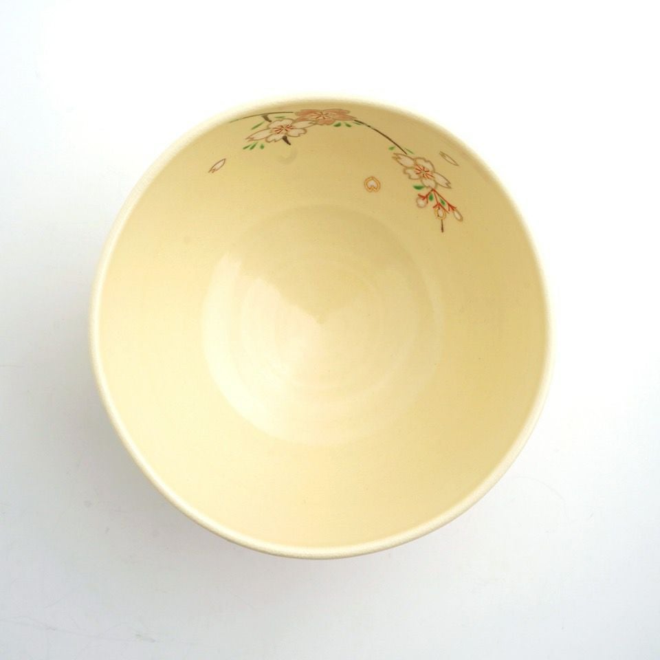 京焼・清水焼 抹茶碗 【京焼・清水焼】仁清しだれ桜 抹茶碗〈1個〉 |皿