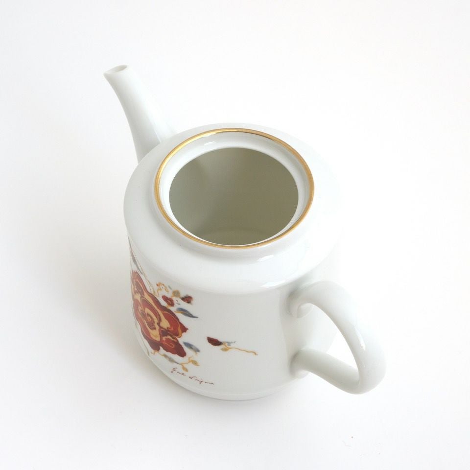 陶器　婦人服を扱うさん専用 蜷川有紀×たち吉 蜷川有紀 カオスの薔薇 Coffee pot〈1個〉 |皿や鉢