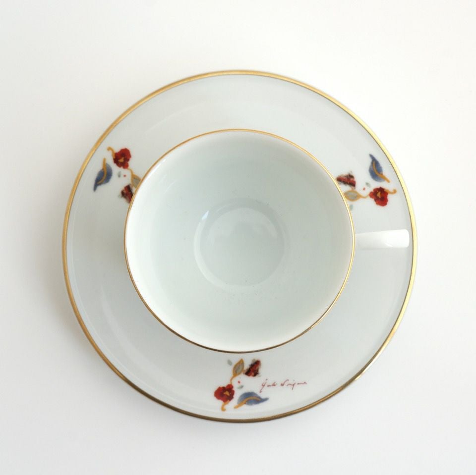 蜷川有紀×たち吉 蜷川有紀 カオスの薔薇 Cup&saucer〈1組〉 |皿や鉢