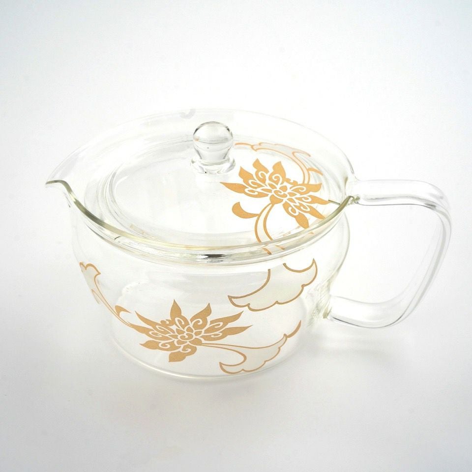HARIO×たち吉 HARIO×たち吉 茶茶急須 禅・湯呑セット 京唐草〈急須1個