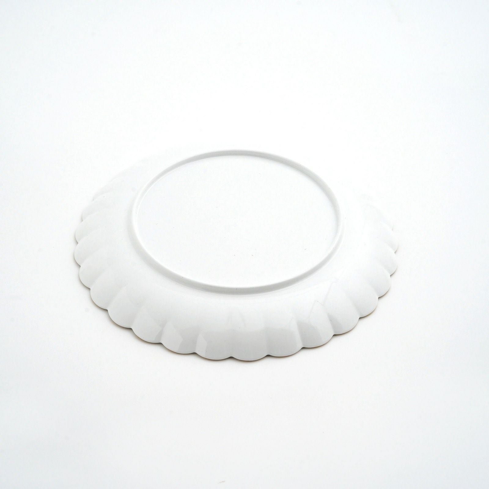 さくら漆器 【山中塗】さくら5.5 フラワー彩り皿揃（白/ピンク）〈5枚
