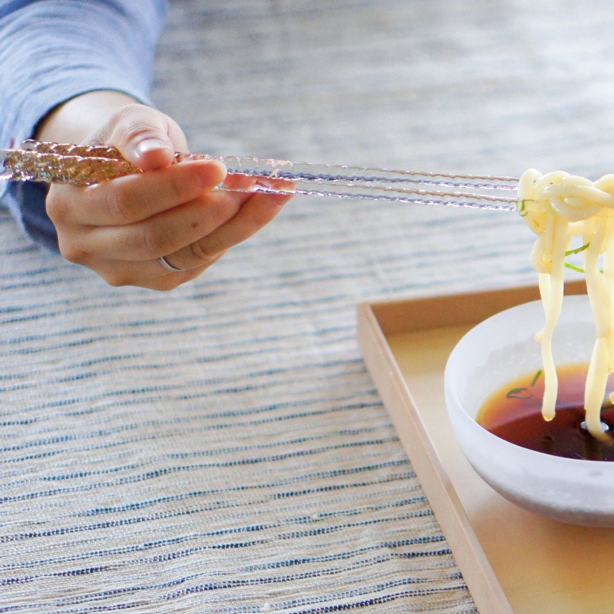 廣田硝子 【廣田硝子】がらすの箸 〈1膳〉 |皿や鉢など和食器の通販は