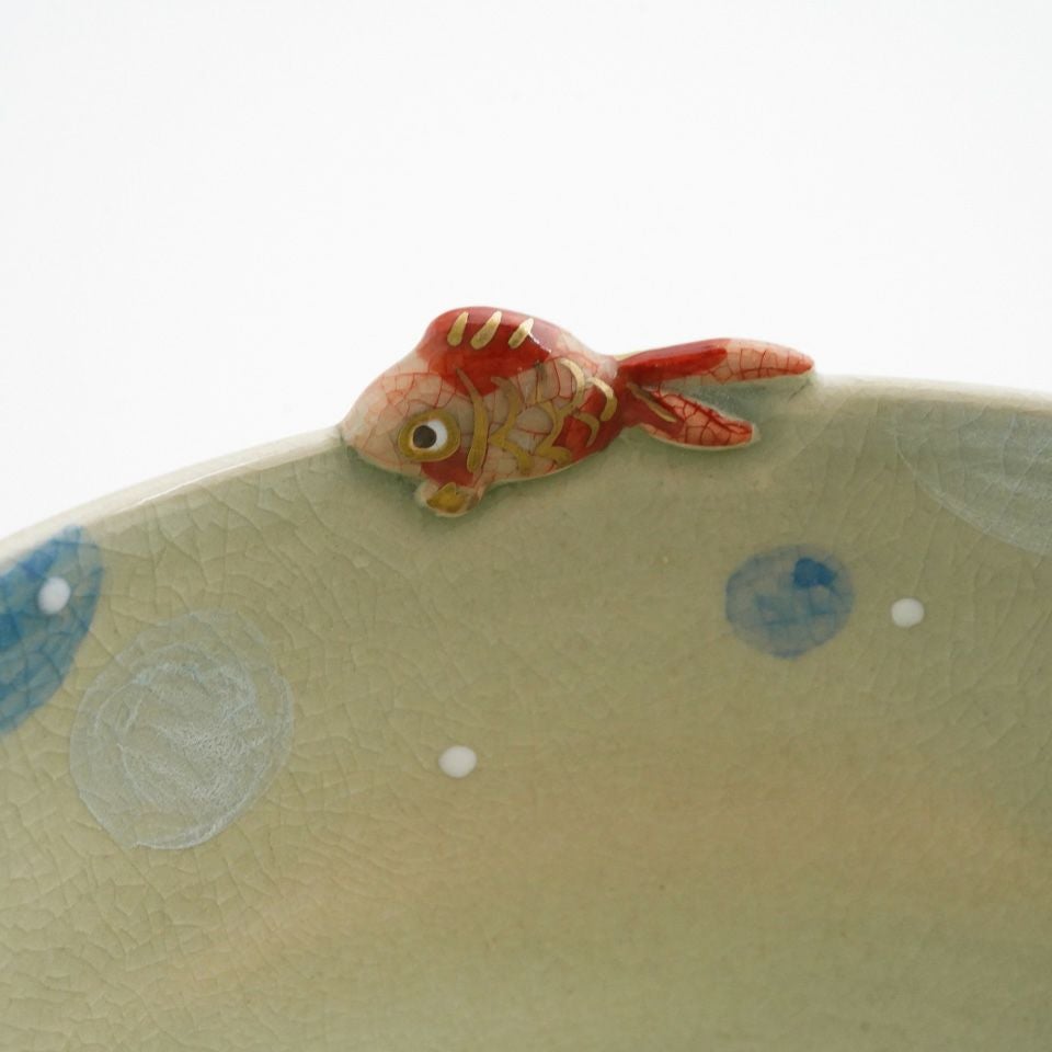 京焼・清水焼（京都府） 【京焼・清水焼】金魚 抹茶碗〈1個〉 |皿や鉢