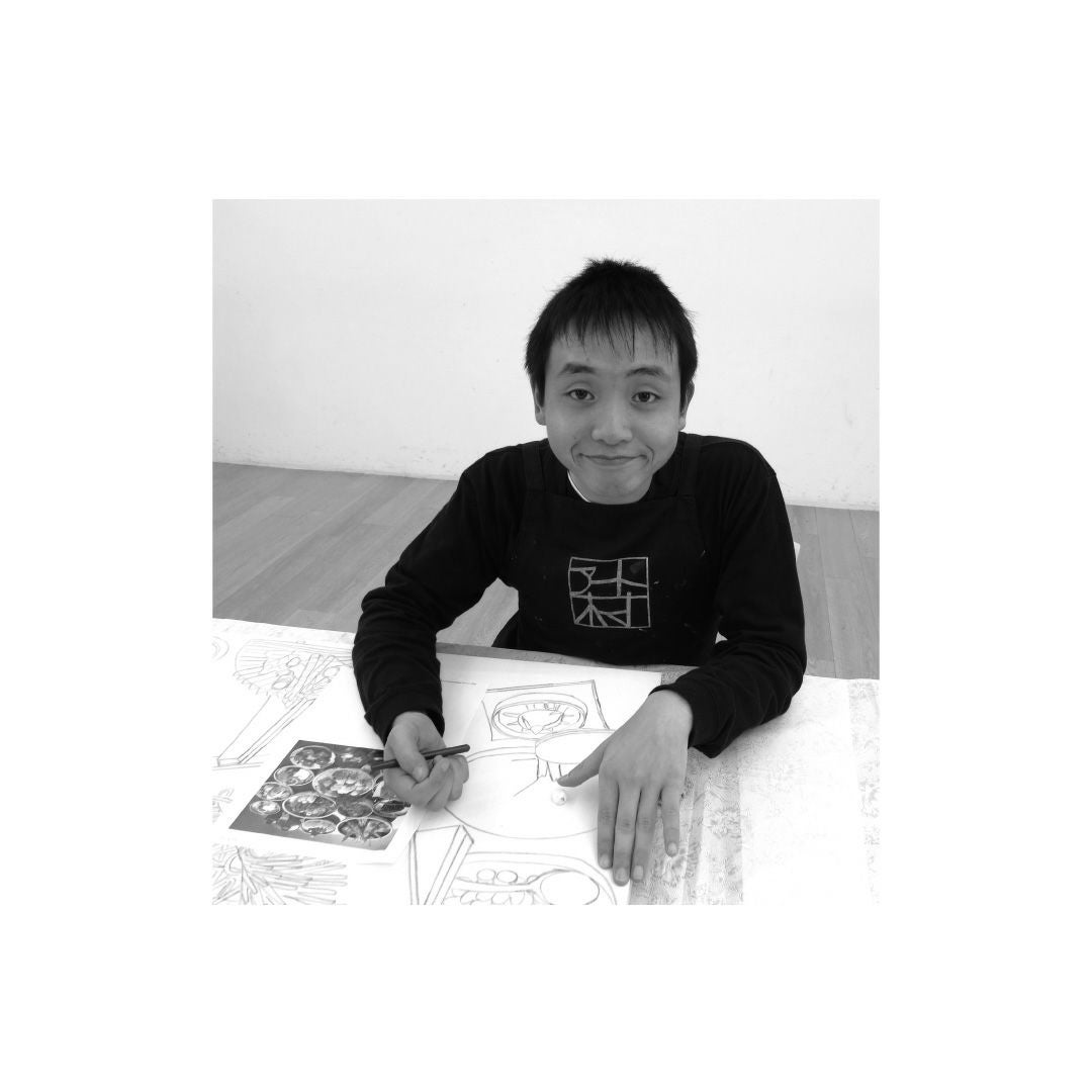 アート村×たち吉 アート村×たち吉 雲の間に見えた富士山 小皿〈1枚