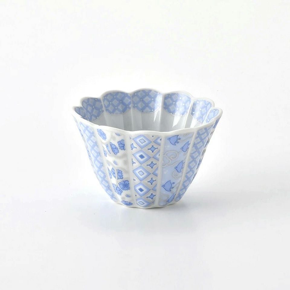 花離宮シリーズ 【波佐見焼】花離宮 7.5cm ボウル（ブルー）〈1個