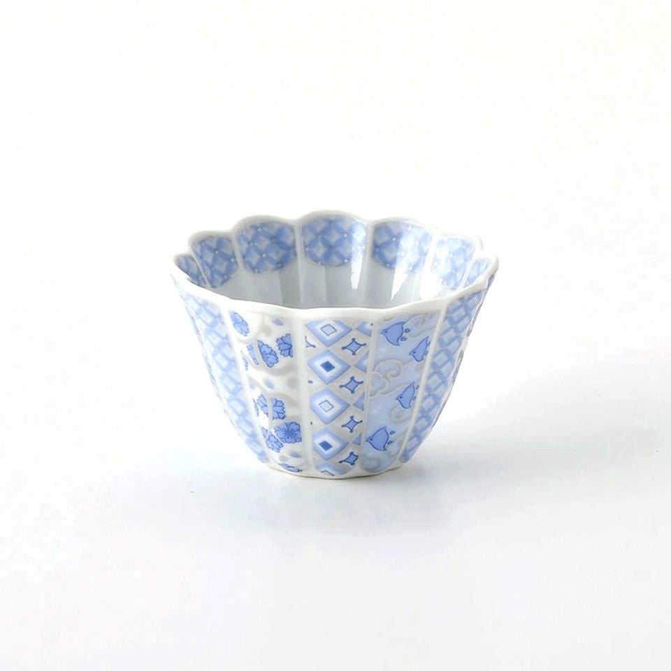 花離宮シリーズ 【波佐見焼】花離宮 7.5cm ボウル（ブルー）〈1個