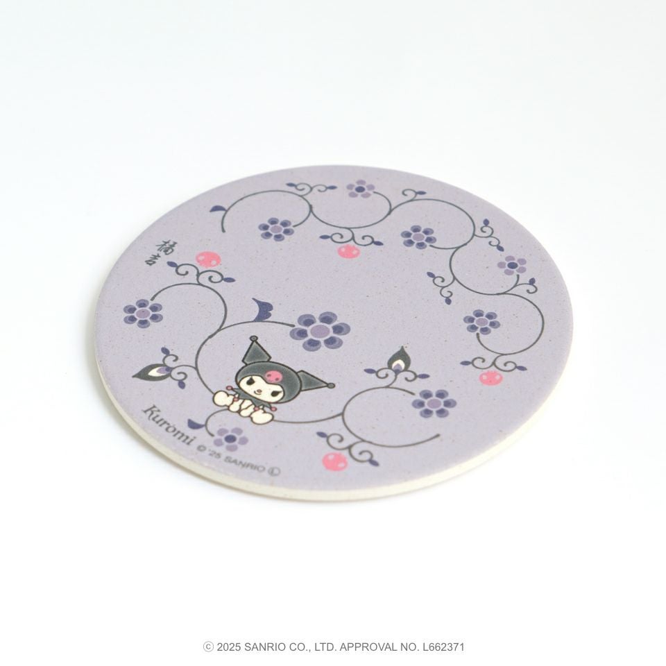 カレイのコースターハンドメイド(No.92)小12匹と(No.94 )小 2匹 クロミ 花唐草 クロミ 花唐草 コースター〈1枚〉 |皿や鉢など和食器の