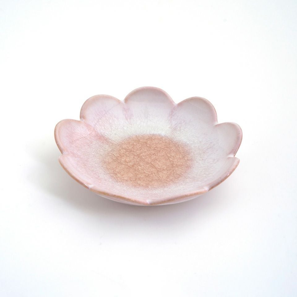 うらら うらら 輪花銘々皿〈1枚〉萩焼 |皿や鉢など和食器の通販は京都