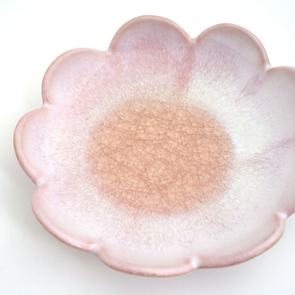 うらら うらら 輪花銘々皿〈1枚〉萩焼 |皿や鉢など和食器の通販は京都