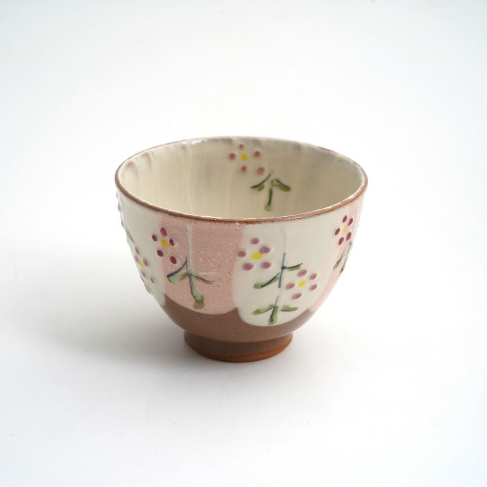 京焼・清水焼SALE 【京焼・清水焼SALE】花いろ お茶呑茶碗〈1個〉 |皿