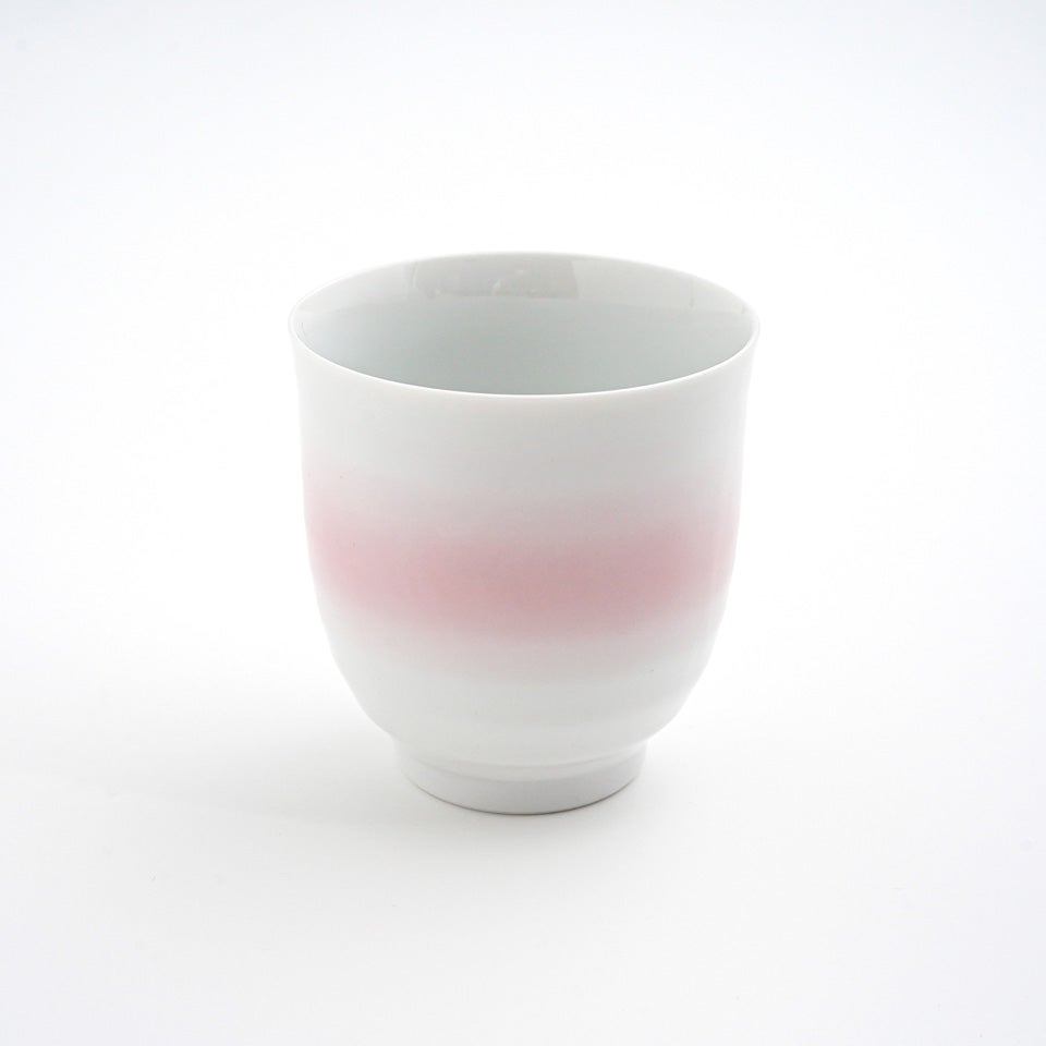 シリーズ以外・その他 単品 幸 湯呑（ピンク）〈1個〉 波佐見焼 |皿や